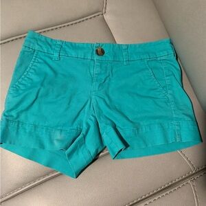 American Eagle Outfitters Blue High Waist Shorts